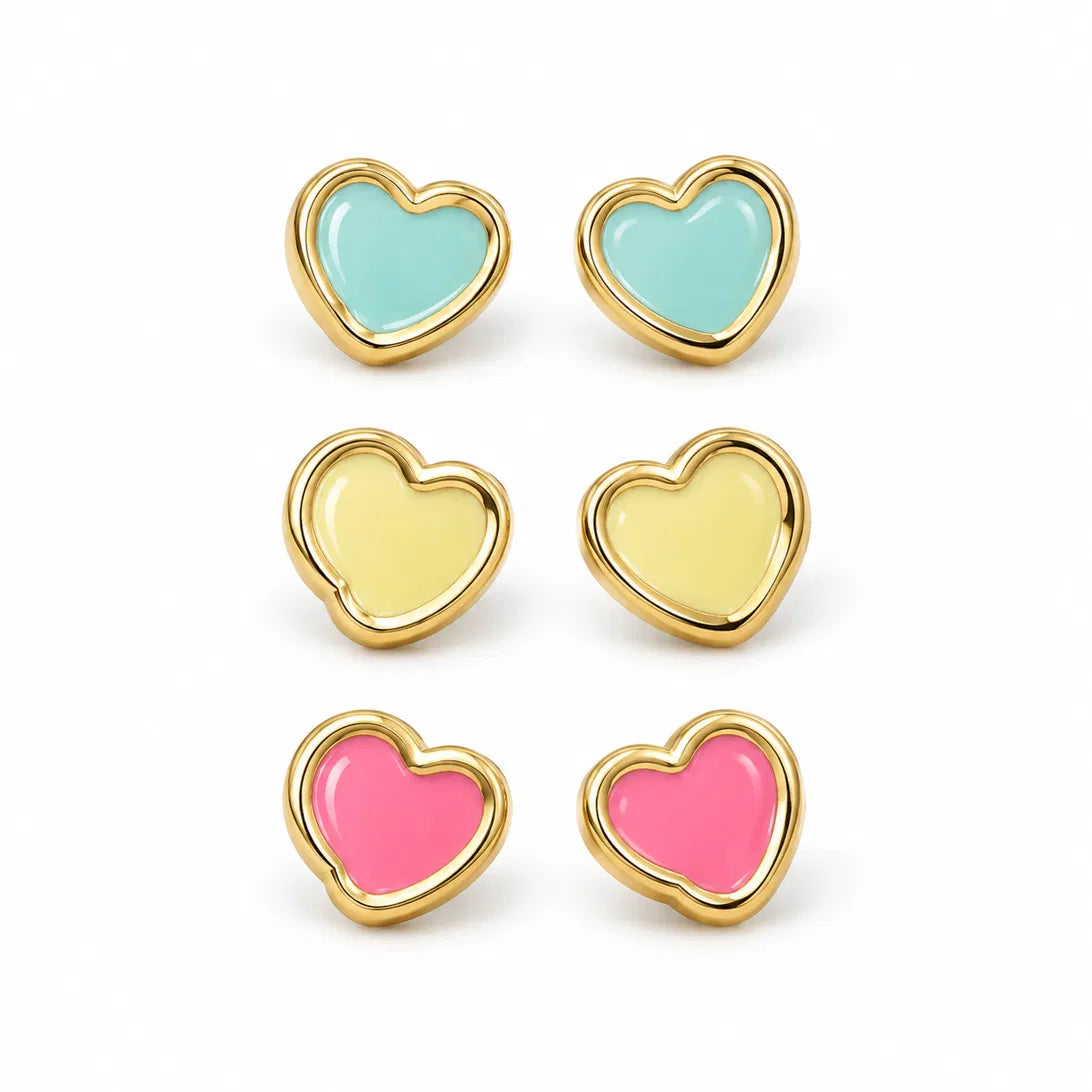 Sweet Hearts Earring Set