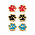Little Paws Earring Set