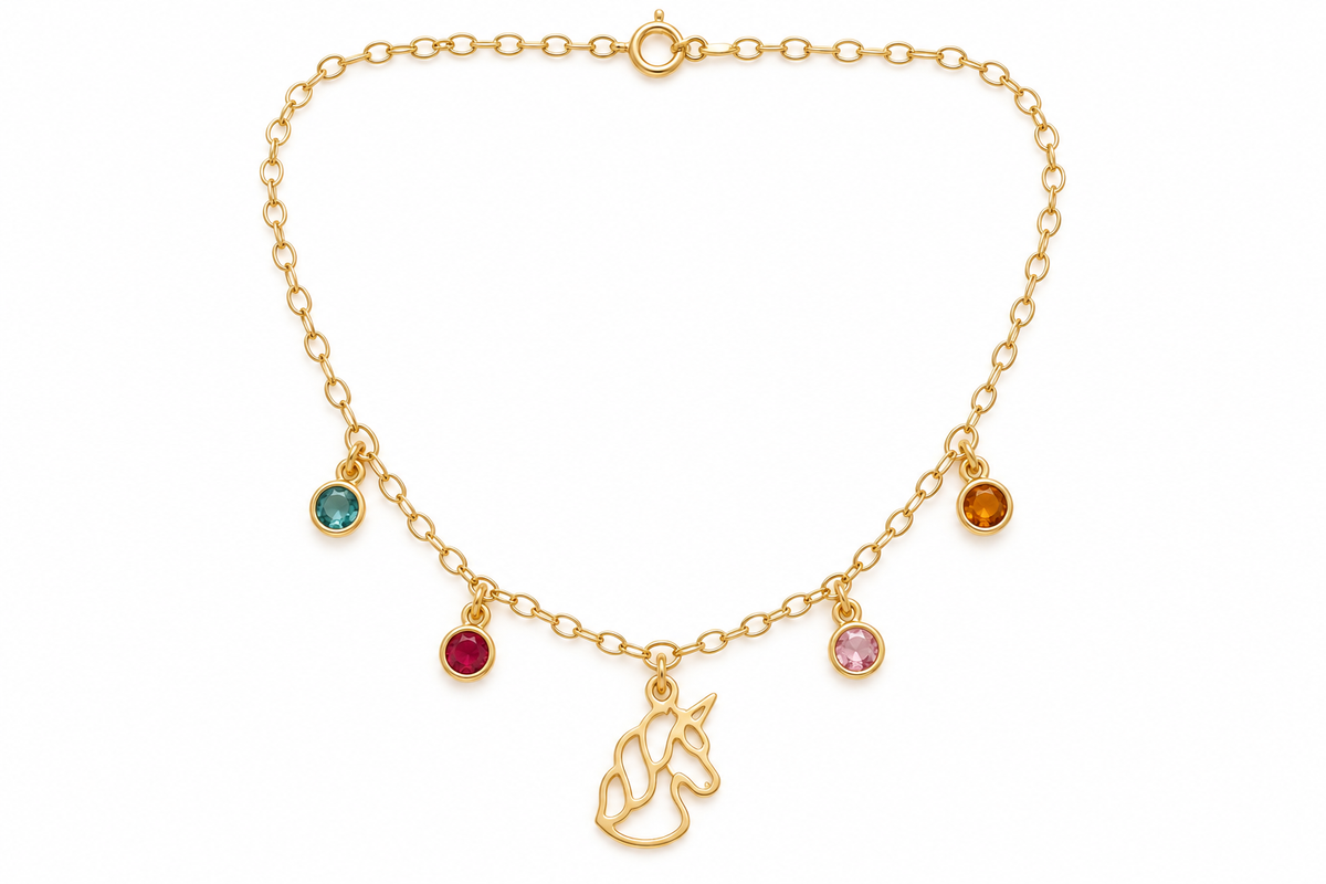 Rainbow Unicorn Necklace