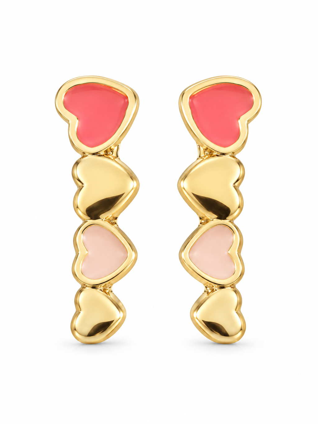 Heart Climber Earrings