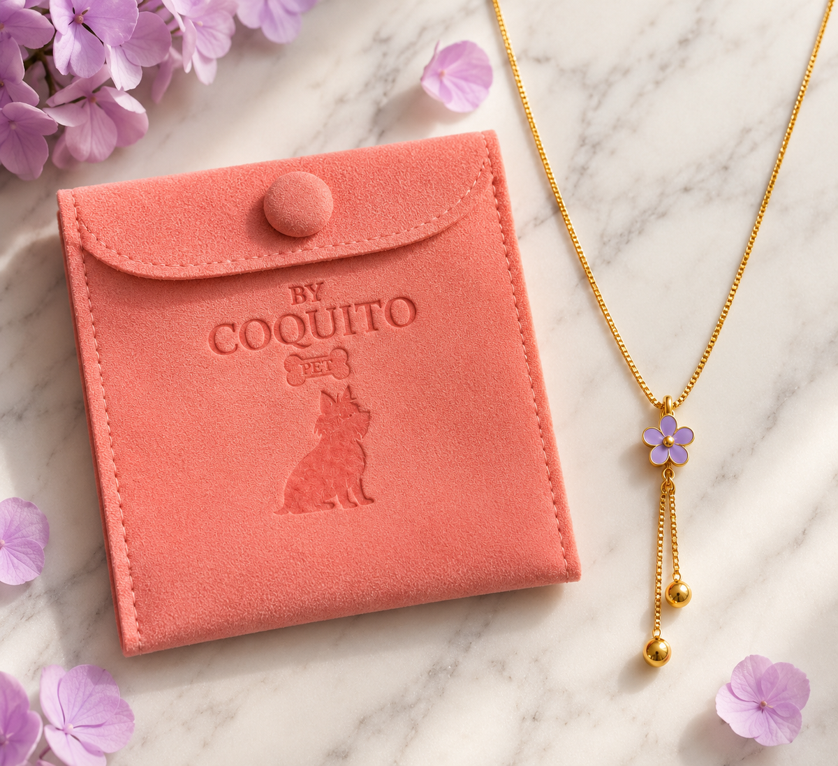 Lilac Blossom Necklace