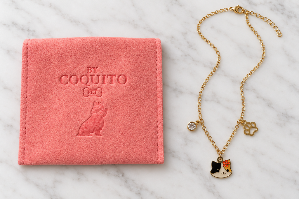 Calico Kitty Necklace