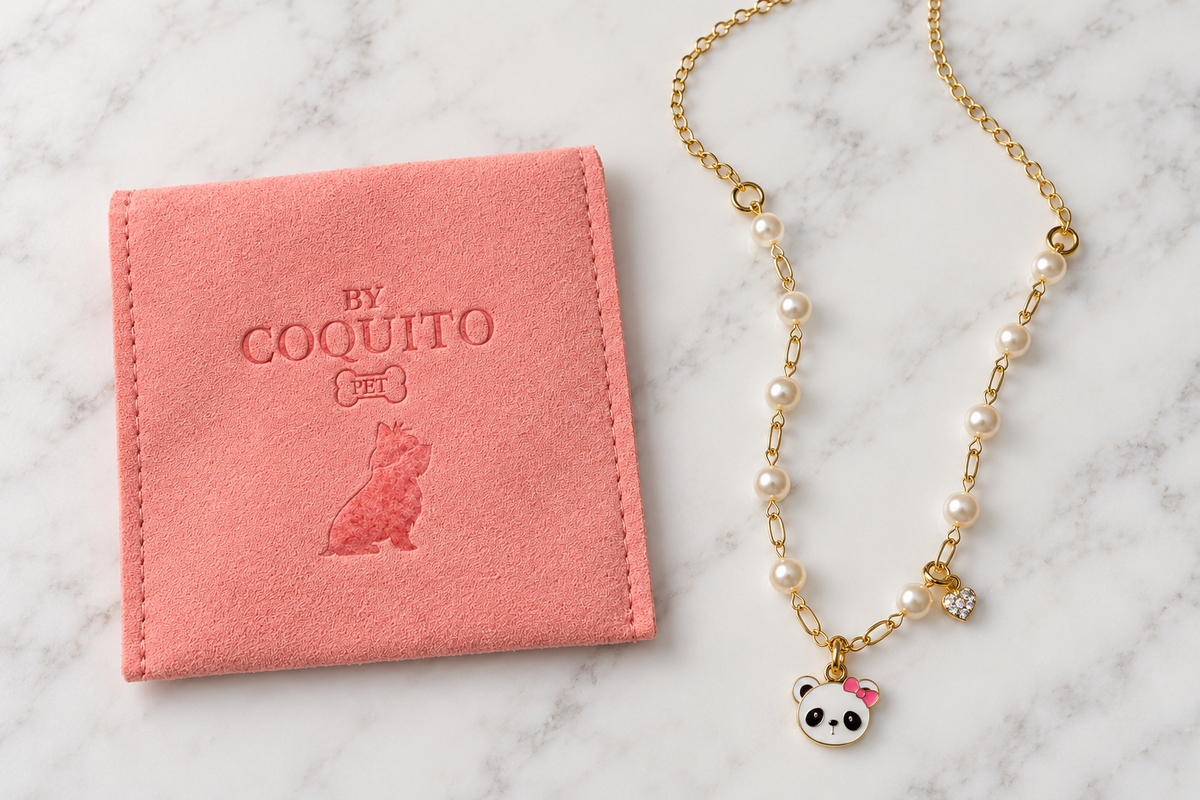 Pearly Panda Necklace