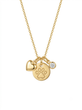 Infinity Paw Necklace