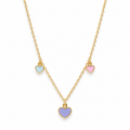 Little Hearts Trio Necklace