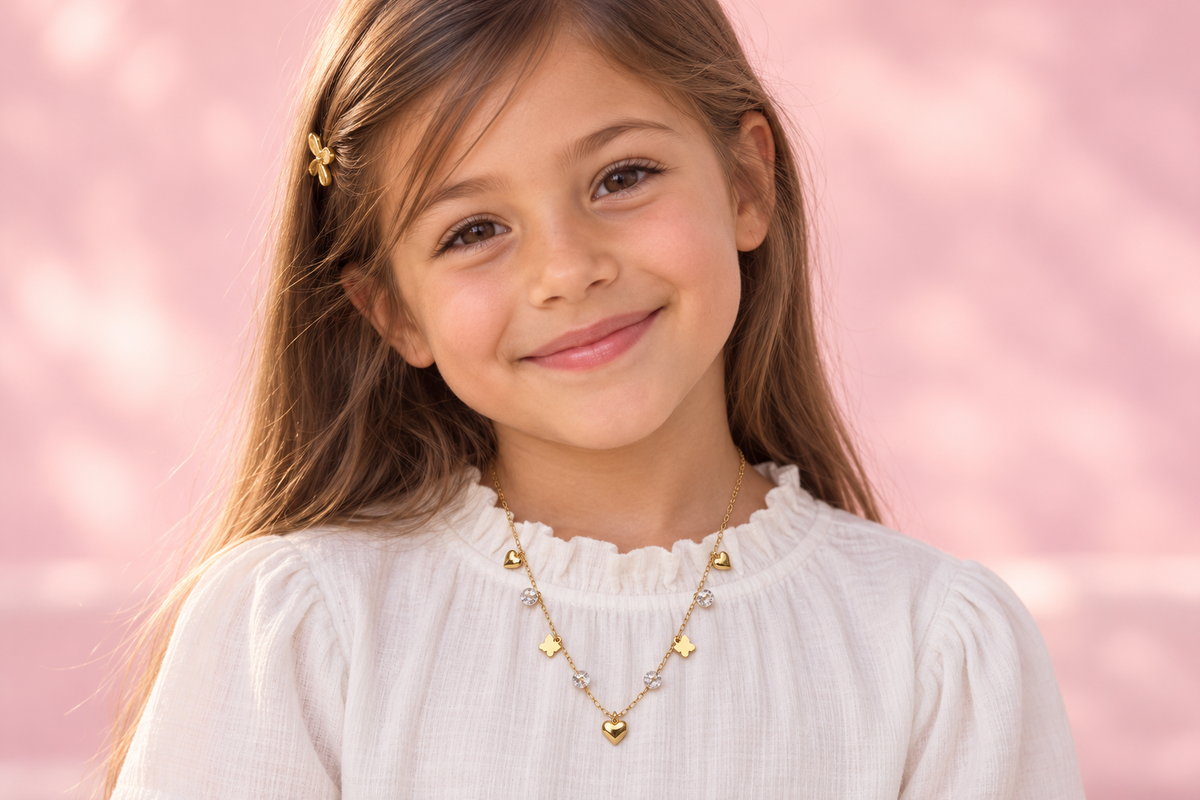 Hearts & Butterflies Necklace