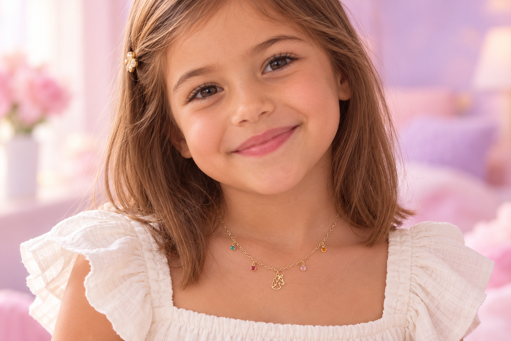 Rainbow Unicorn Necklace