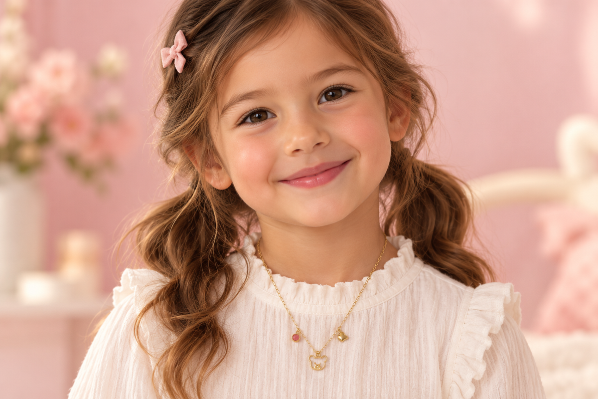 Little Teddy Necklace