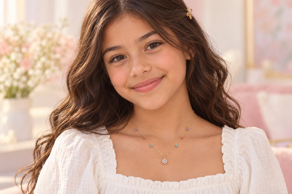 Rainbow Sparkle Necklace