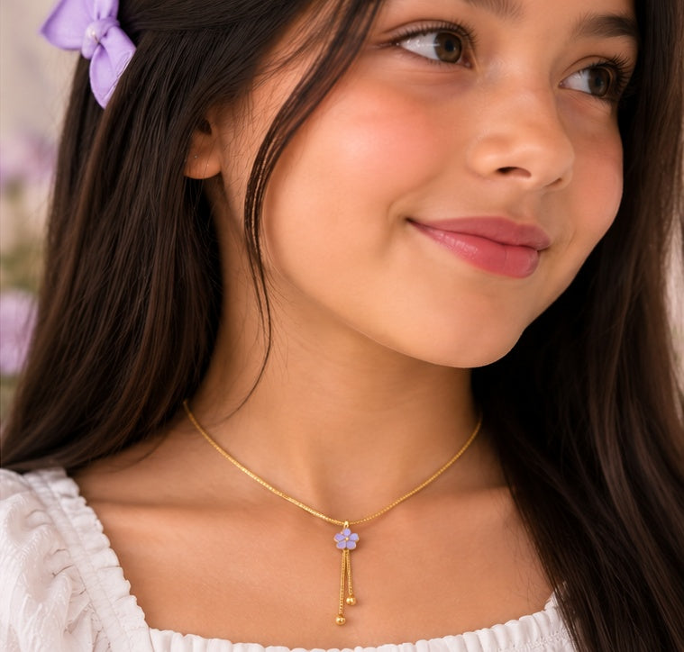 Lilac Blossom Necklace
