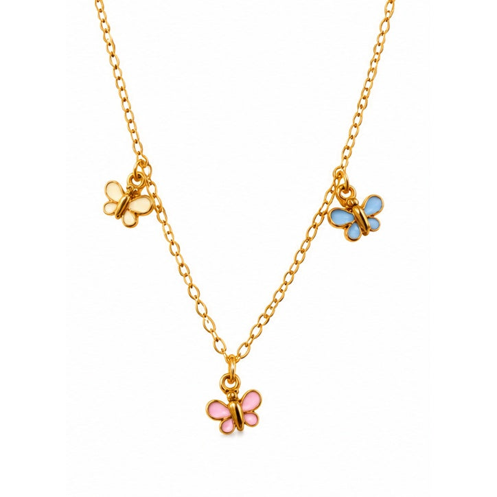 Fluttering Butterflies Necklace