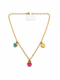 Rainbow Hearts Charm Kids Bracelet