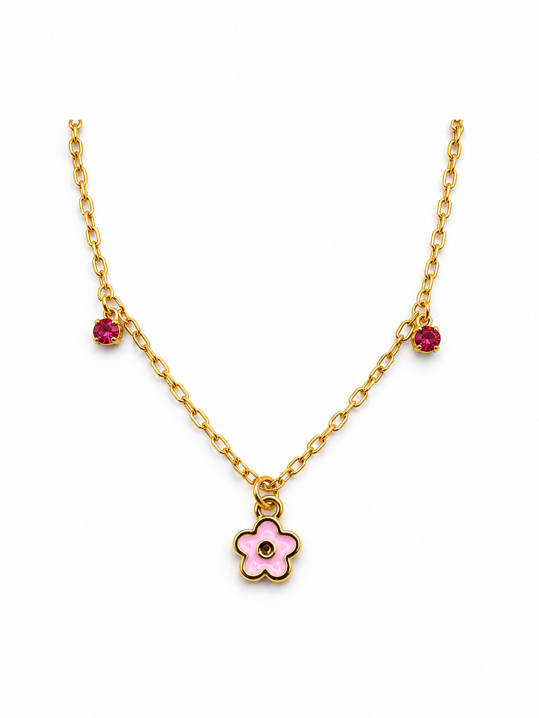 Pink Blossom Sparkle Kids Bracelet