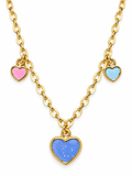 Glitter Heart Kids Bracelet